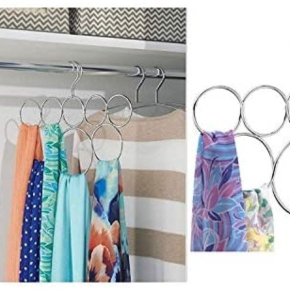 Inter Design 8-Loop Scarf/Belt Hanger - Picture 5 of 8